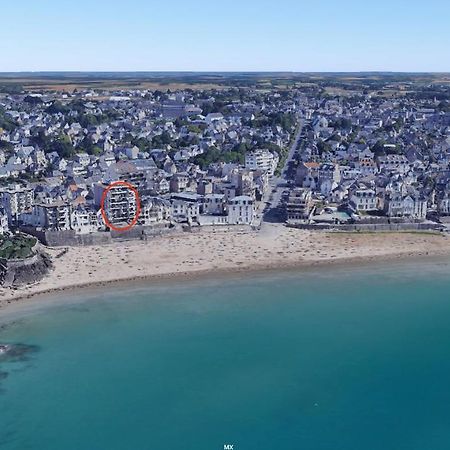 Appartement Les Pieds Dans L'Eau - Residence Sur La Plage Saint-Malo Dış mekan fotoğraf
